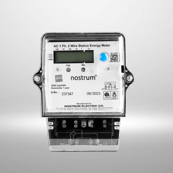 Gold Multifunction LCD Single Phase Sub Meter